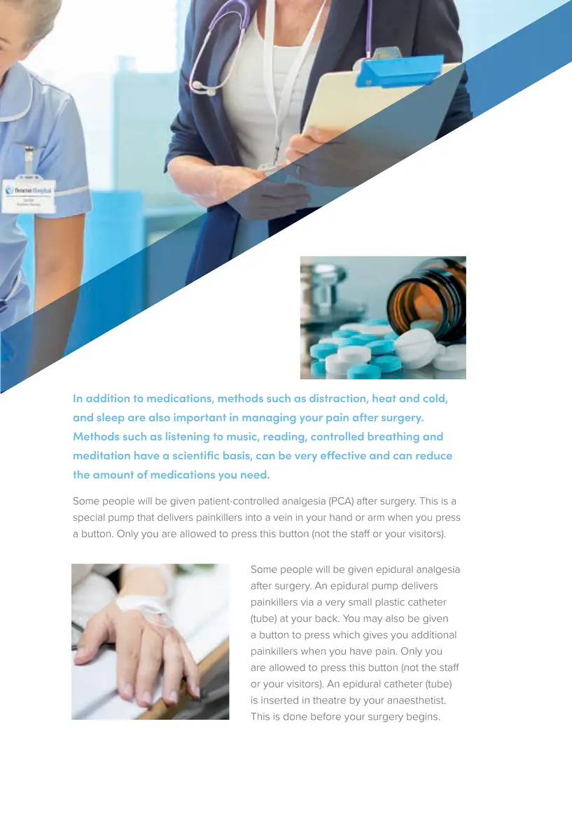 Post Operative Pain Management