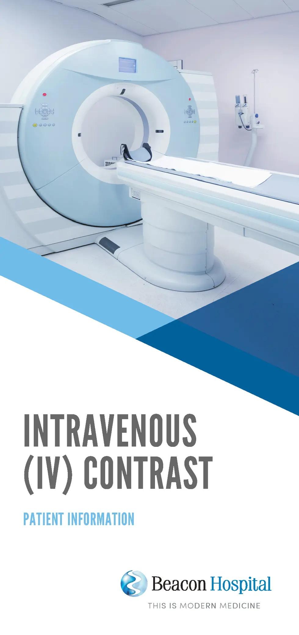 Intravenous IV Contrast